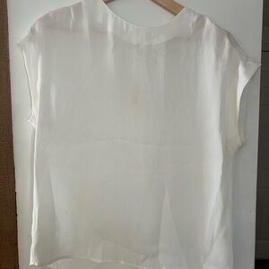 Elegant Dressy White Women's Top